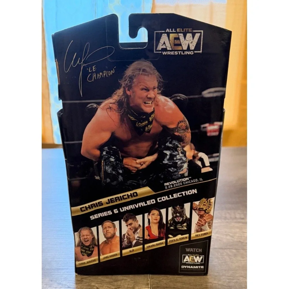 AEW Chris Jericho Unrivaled Collection Series 6 Action Figure #45 Jazwares New